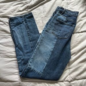 PacSun color block jeans